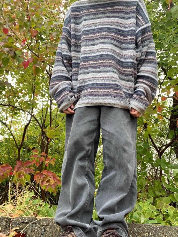 Wie style ich diesen Opa Pulli